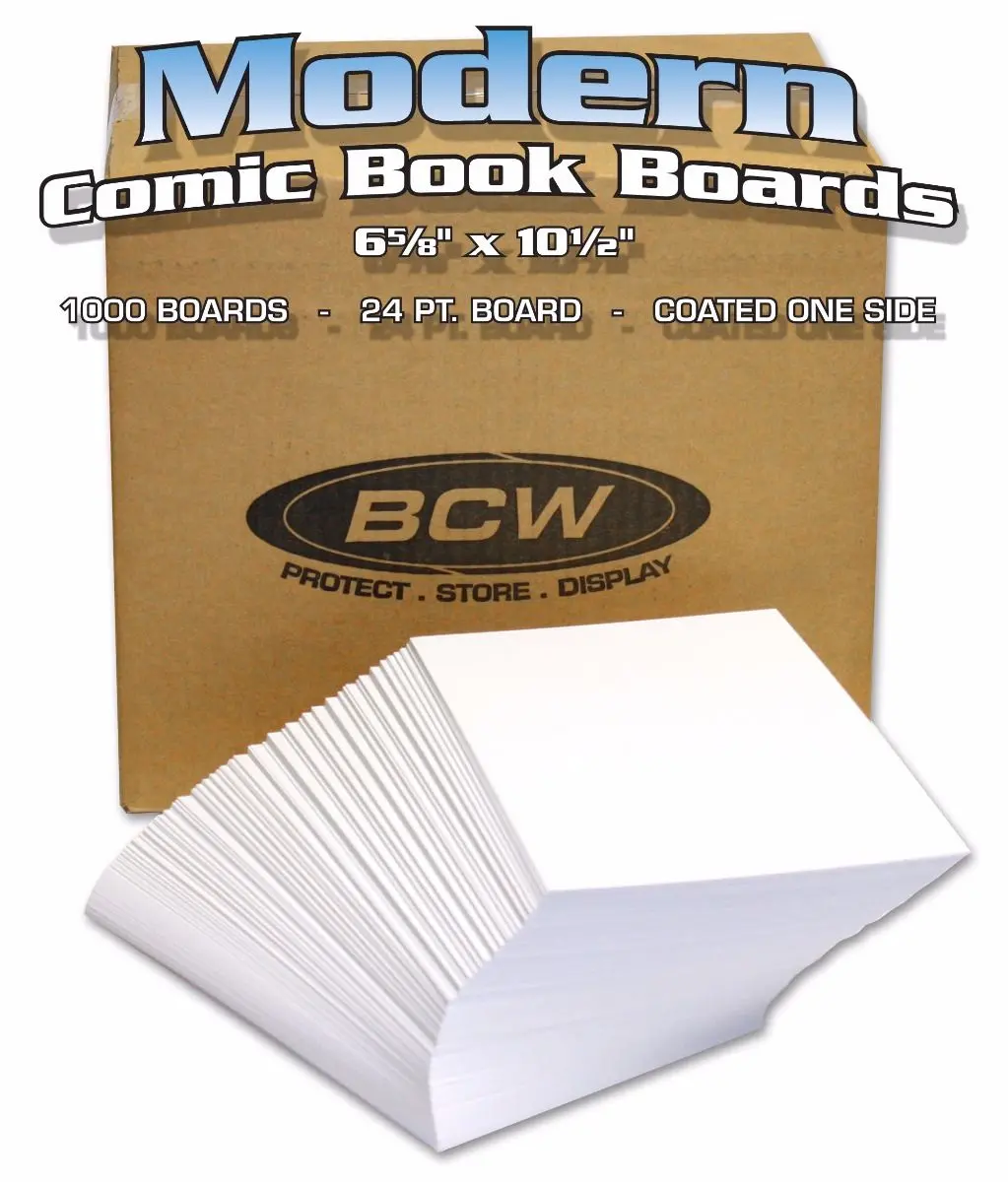 Bulk Modern Comic Backing Boards 1