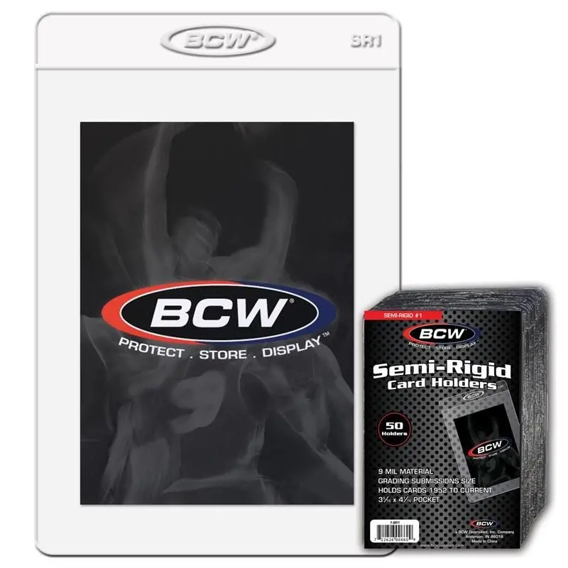 Semi Rigid #1 Card Holder (Graded Card Submissions) 1