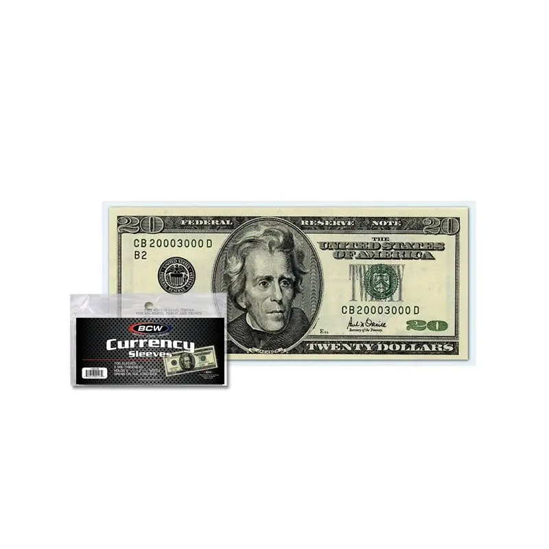 Currency Sleeves - Regular Bill 1