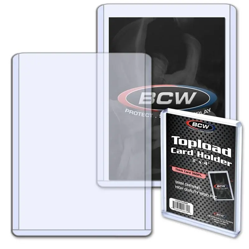Bcw Thick Card Topload Holder - 360 Pt. 1