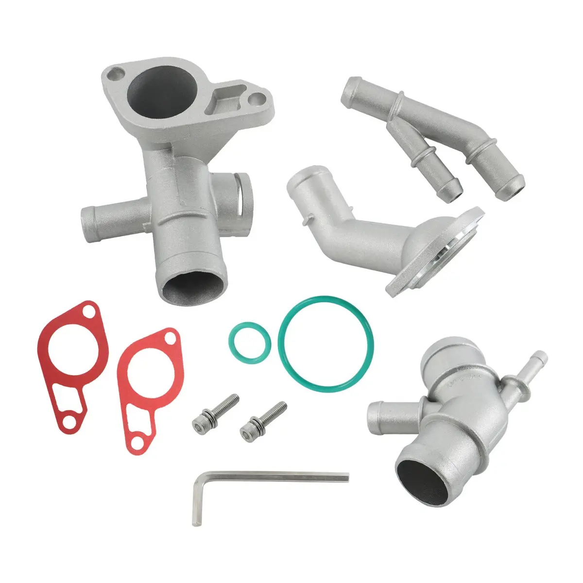 Vw Audi Seat Leon Cast Aluminum Flanges Mk4 Jetta Gli 337/20Ae Golf, Tt Mk1 1.8T 1