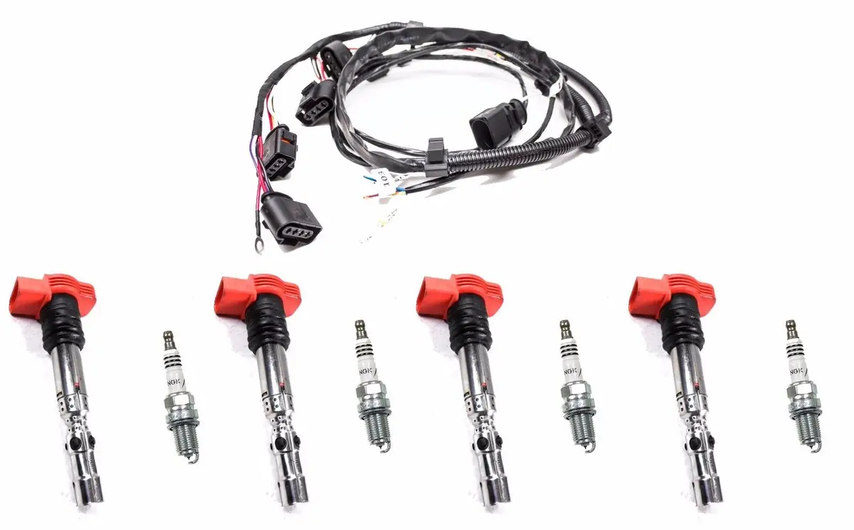 1.8T Ignition Coil Pack Complete Service Kit V3 - Vw/Audi *Usa Stock* 1