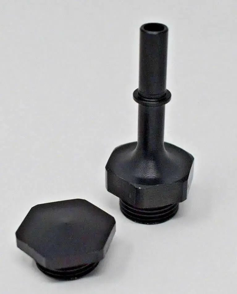 K20 K24 Fuel Rail Adapter Fittings 5/16 Efi Fitting And 8An Port Plug 1