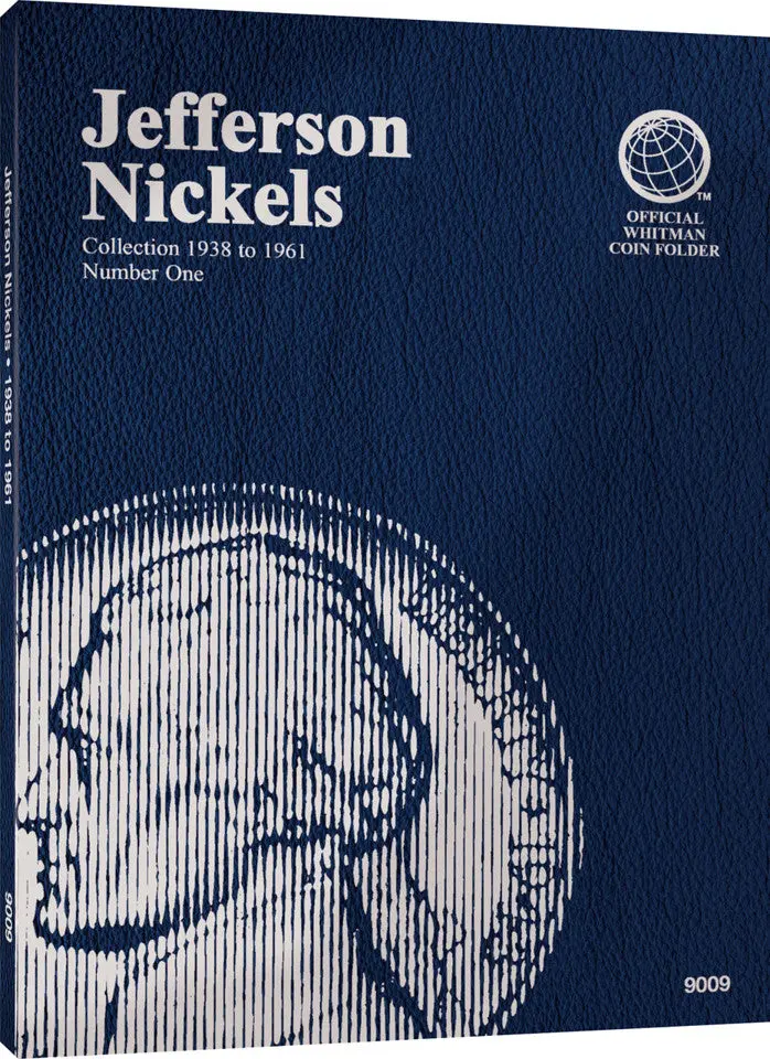 Official Whitman Coin Folder - Jefferson Nickels Collection #1: 1938-1961 1
