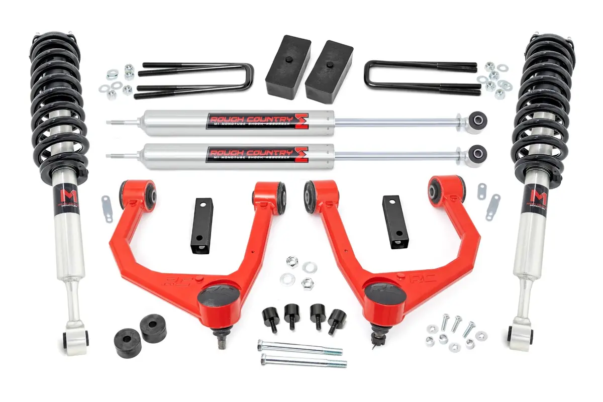 3.5-Inch Lift Kit with M1 Struts for 2007–2021 Toyota Tundra (2WD & 4WD)
