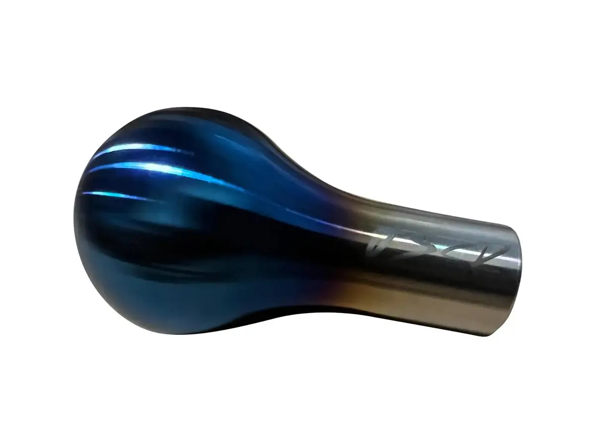 1Lb Tear Drop Burnt Titanium Weighted Shift Knob 10X1.5Mm Thread Pitch 1