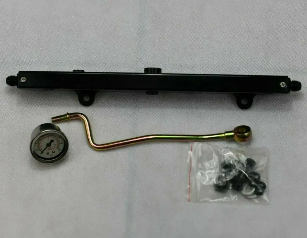 K-Series Billet Aluminum High Flow Fuel Rail An6 For K20 K24 2.0/2.4L 1