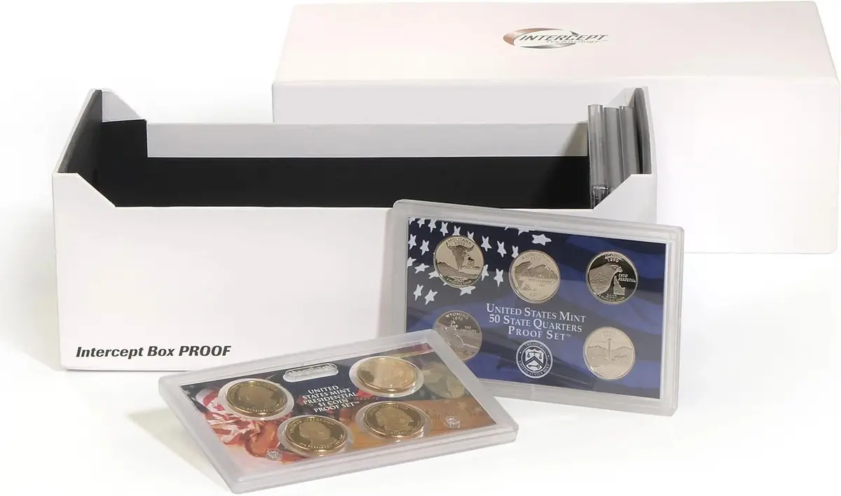 Lighthouse Intercept Shield For Us Proof Set Boxes Long Term Archival Storage 1