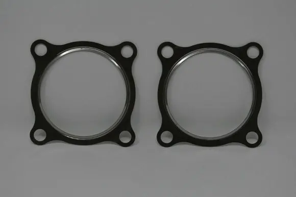 3 Inch 4 Bolt Stainless Steel Turbo Downpipe Gasket Set For Gt30 Gt35 T3 Turbochargers - 2 Pack 1