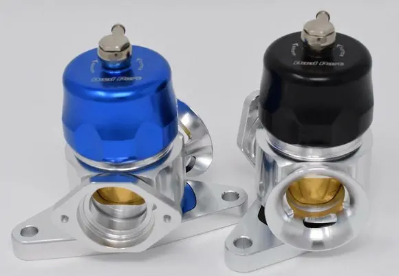 Dual Port Hybrid Blow Off Valve Adjustable Blue Or Black 1