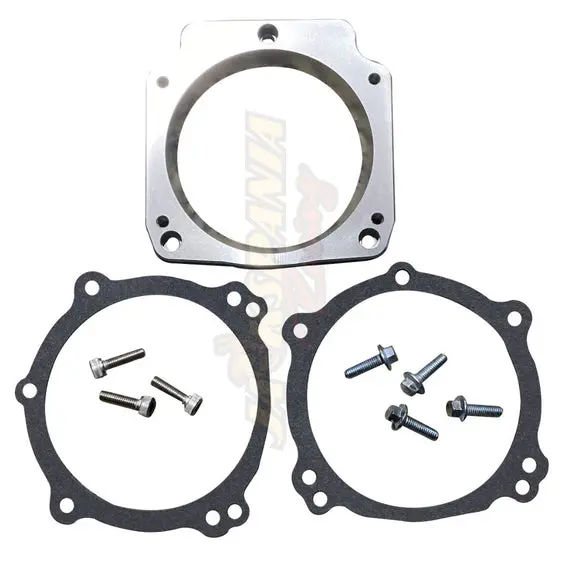 Billet Ls 92Mm 3-Bolt Intake To 102Mm 4-Bolt Throttle Body Adapter 1