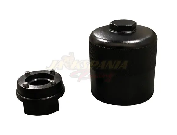 Race Spec Reusable Billet Oil Filter With 30 Micron Stainless Steel Element 1