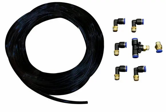 Push Lock One Touch Vacuum Fitting Kit For Tial Bov Turbo 1/8 Npt 1