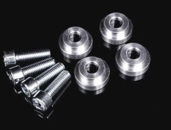 Solid Aluminum Shifter Base Bushings For Honda Civic And Acura Rsx Tsx Manual Transmission 1