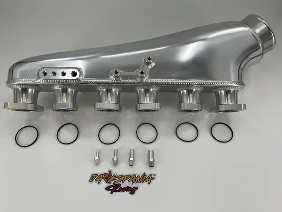 Intake Manifold Air Plenum Billet Aluminum Black For Rb26dett 1