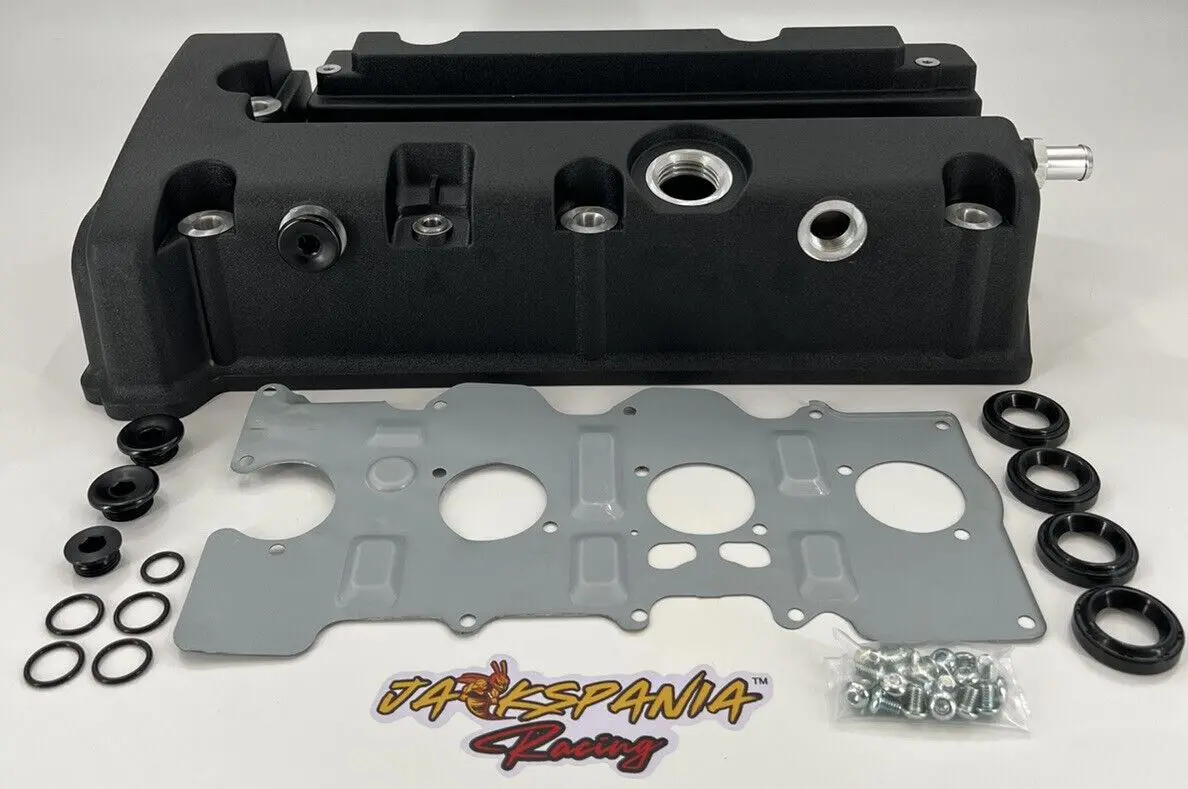 Cast Aluminum K Series Vented Valve Cover Baffle K20 K24 An10 For Honda Acura 1
