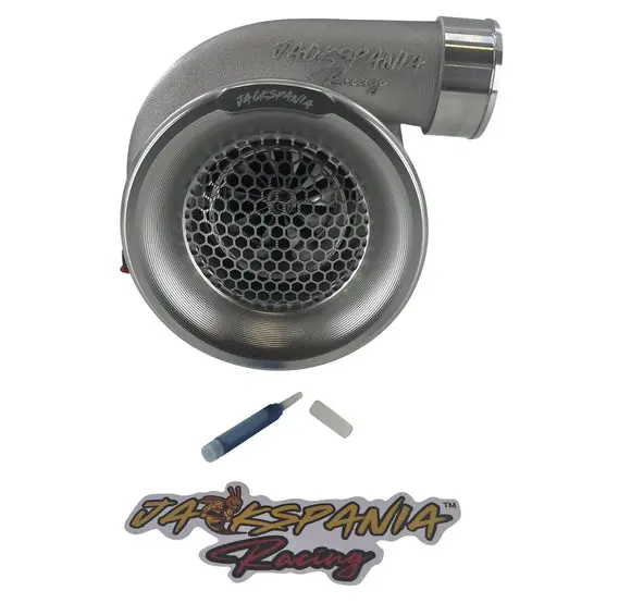 Billet 4-Inch Turbo Inlet Guard Velocity Stack Adapter Bellmouth Intake With Hex Filter 1