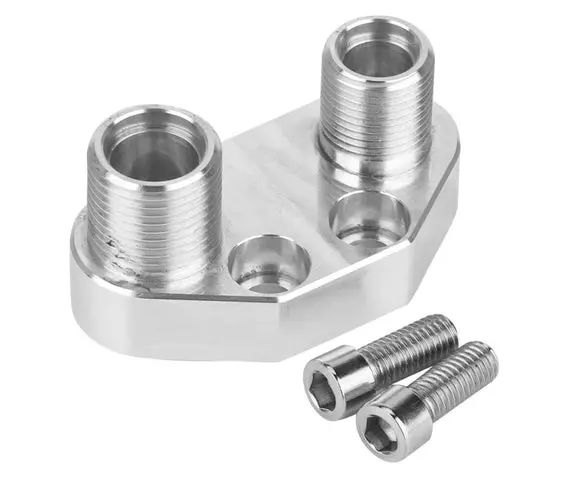 Billet Ac Compressor Adapter Fitting For Sanden Sd7b10 7176 Sd7 1