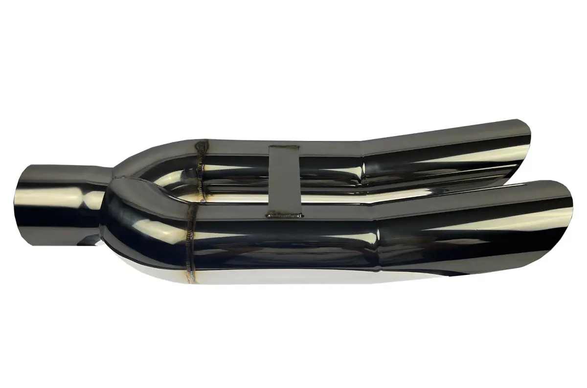 Dual Tip Stainless Steel Blastpipe Version 1 Blast Pipe  Bosozoku 3 Inch 3" 1