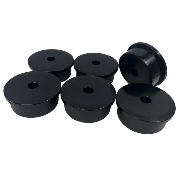 Billet Aluminum Motor Engine Mount Poly Inserts 80A Bushing Set 1