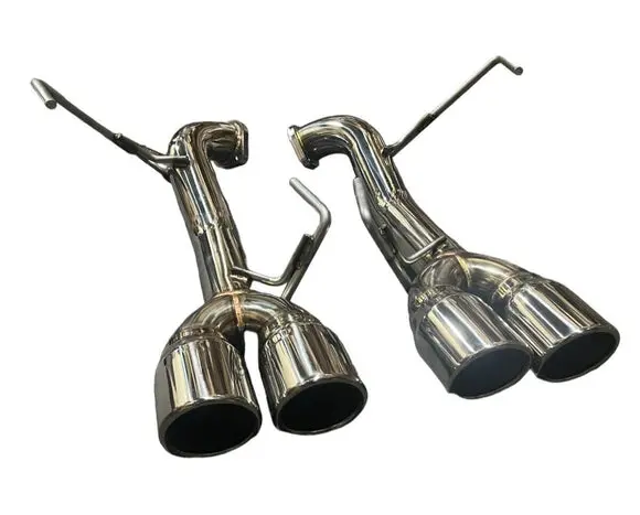 Stainless Steel Axle Back Exhaust Muffler With Dual 4.0" Tips For Subaru Wrx &Amp; Sti 2015-2021 1