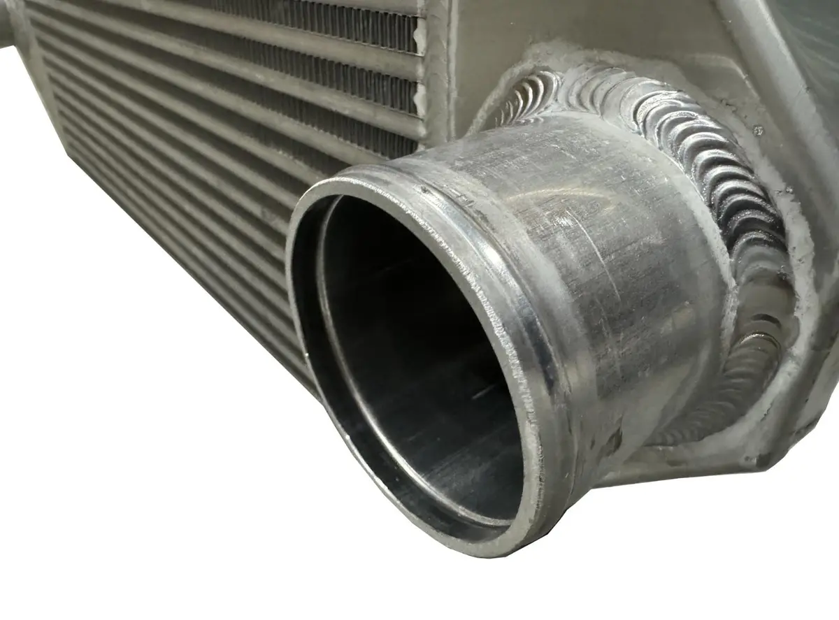 Backdoor Front Mount Intercooler Dual 3" Inlet Outlet Up To 850Hp Tig Welds 1