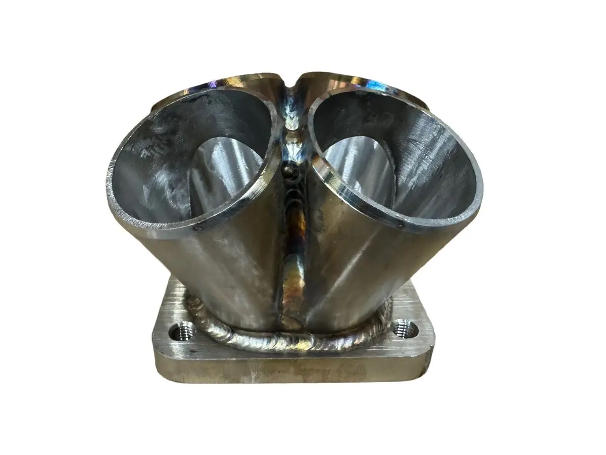 304 Stainless Steel 4-1 Turbo Merge Collector T2 Flange 1