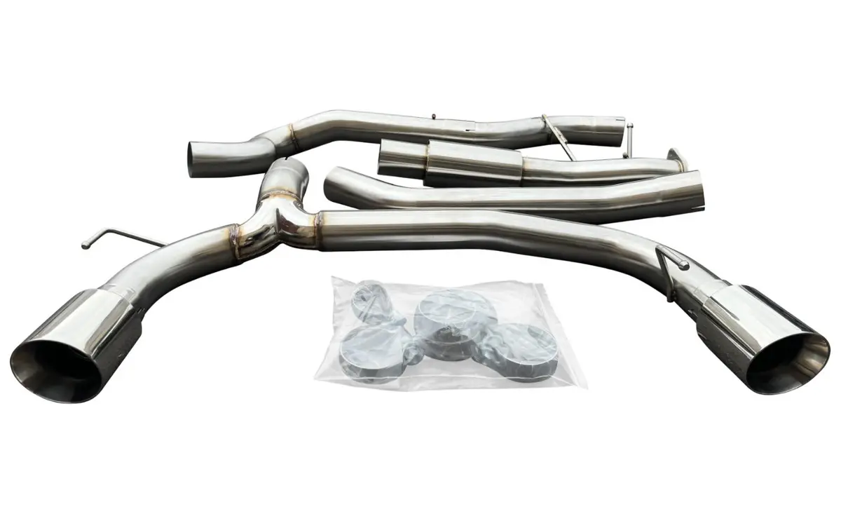 2021+ Catback Cat Axle Back Delete Exhaust For Ford Bronco 2.3L 2.7L Turbo Dual Wall 1