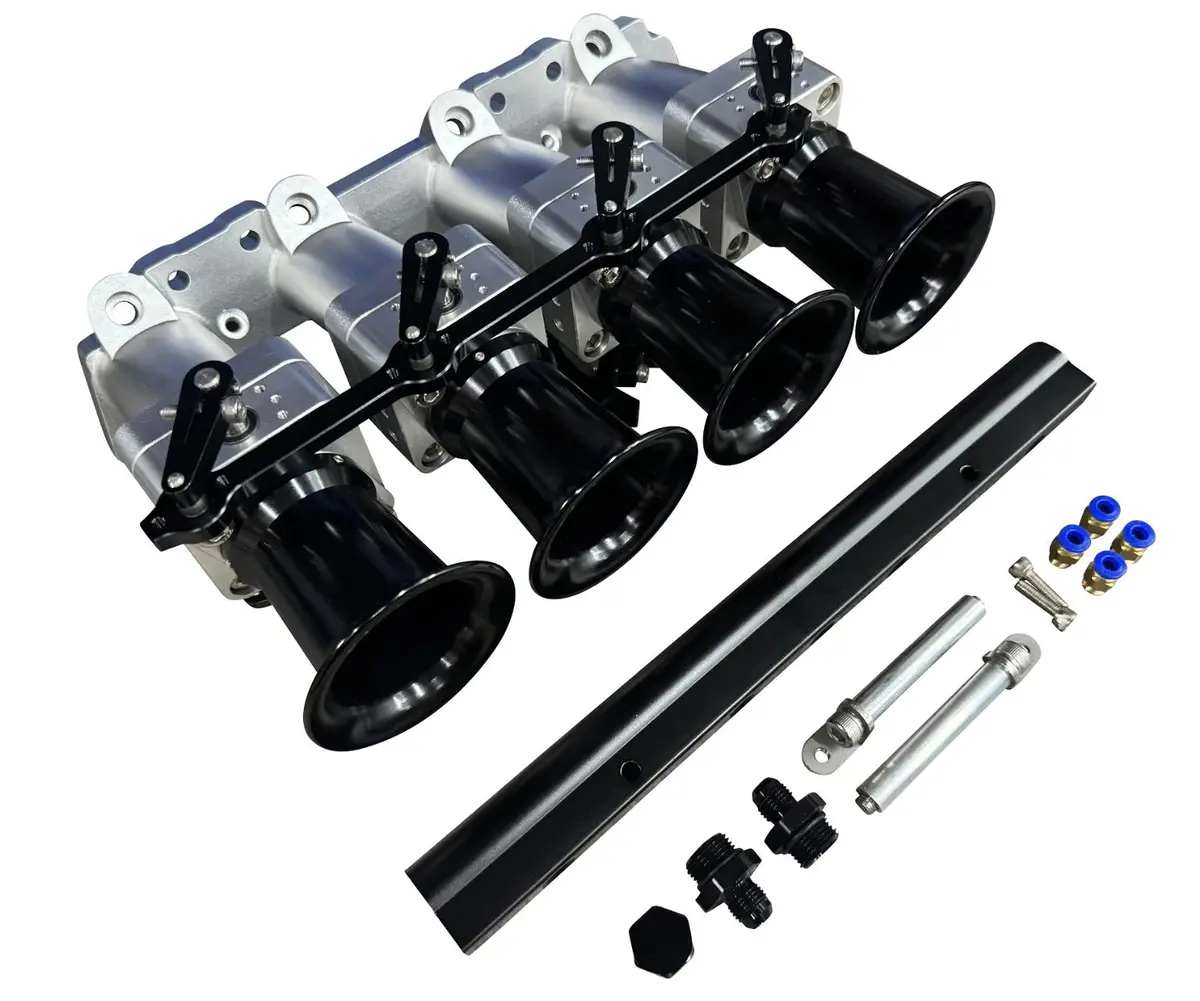 D Series D16 Billet 45Mm Itb Intake Manifold Individual Throttle Bodies Cnc 1.6L 1