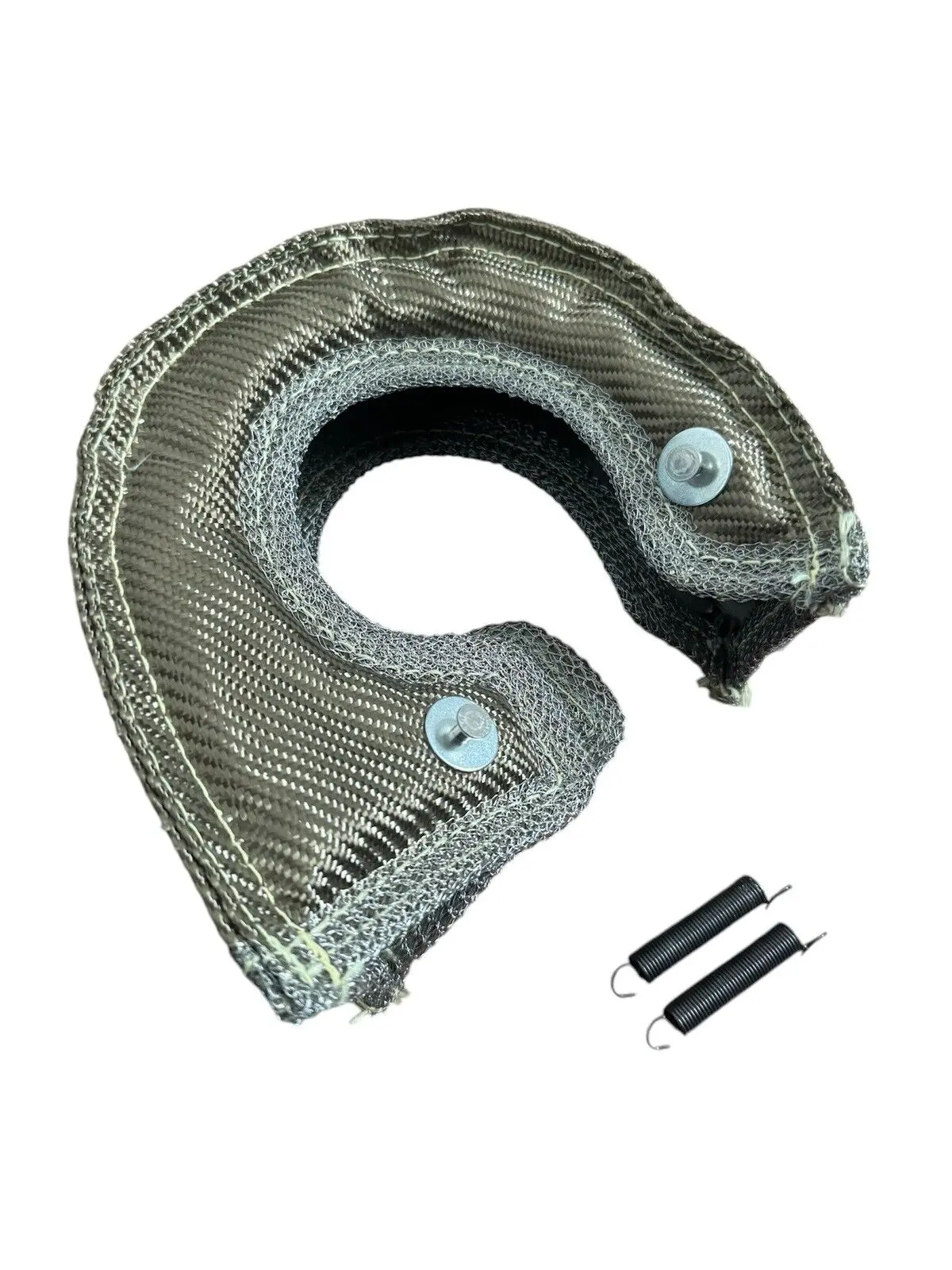 T4 Titanium Fiber Turbo Blanket Heat Shield Barrier Turbocharger Cover Wrap 1