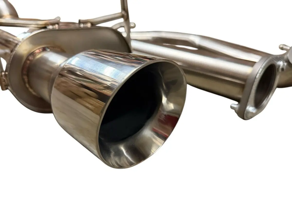 3” Stainless Steel Catback Exhaust Muffler For Honda Civic 92-00 2 & 4 Door Ex 1