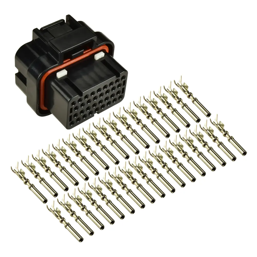 34-Way Connector Kit For Motec C125 C127 Dash Display (22-20 Awg) 1