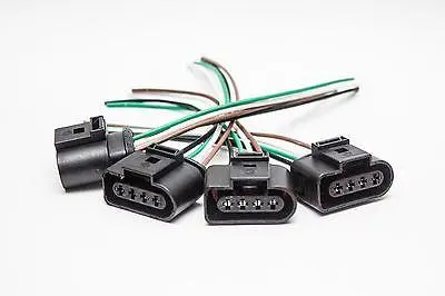 4Pcs Ignition Coil Connector Repair Kit Harness Plug Wiring Audi Vw Jetta Passat 1