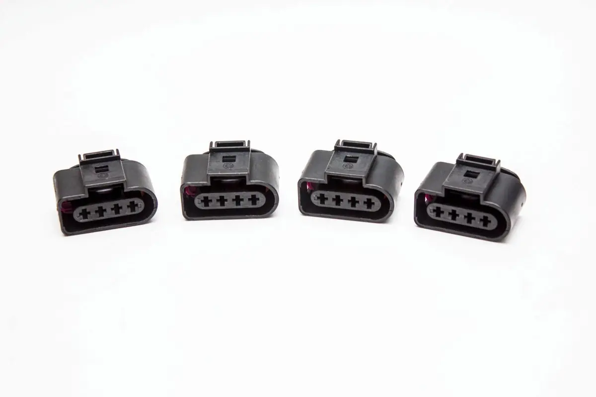 4Pcs Ignition Coil Connector Repair Plug Wiring Audi Vw Gti Golf Jetta Passat 1