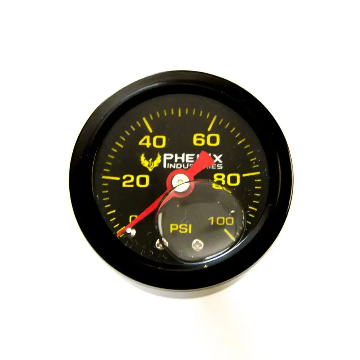Pressure Gauge 0 To 100 Psi 1/8 Npt Silicone Filled 1