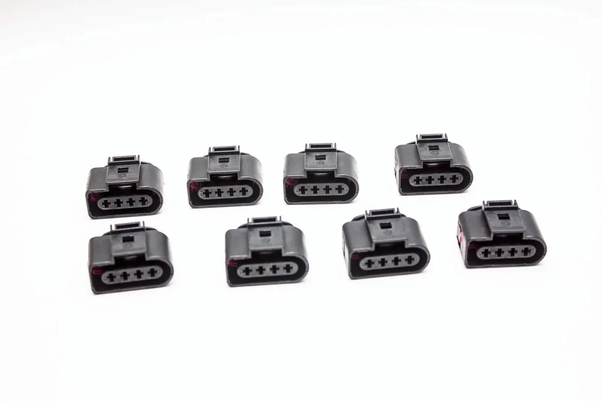 8Pcs Ignition Coil Connector Repair Plug Wiring Audi Vw Gti Golf Jetta Passat 1