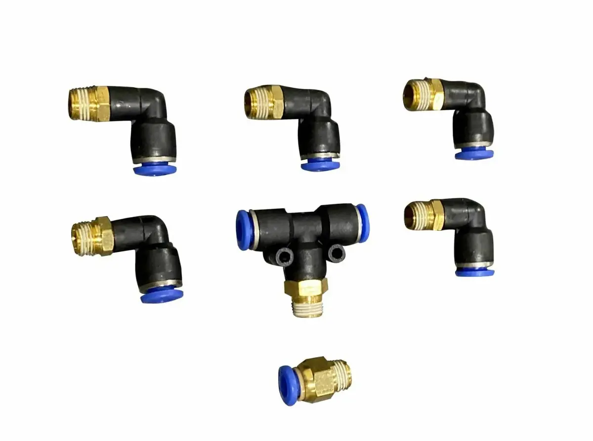 Push Lock One Touch Vacuum Fitting Kit With 1/8Th Npt For Tial Bov Turbo Applications 1
