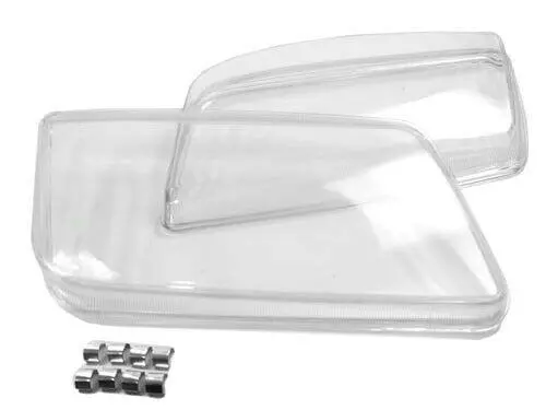 99-05 Vw Jetta Bora Mk4 Helix Replacement Glass Headlight Lenses - Pair 1