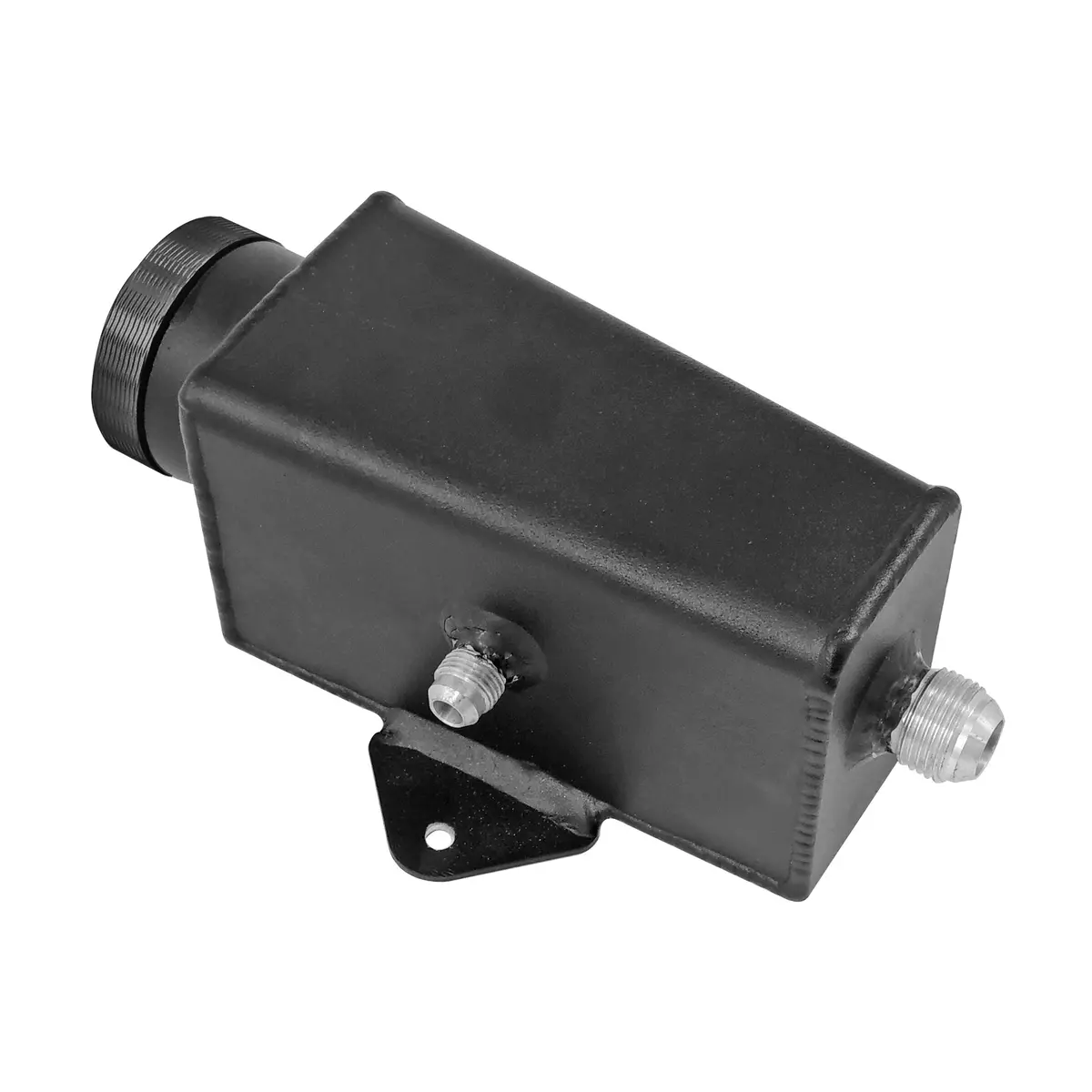 Power Steering Tank Firewall Mount (Right Inlet) - Black Cap 1