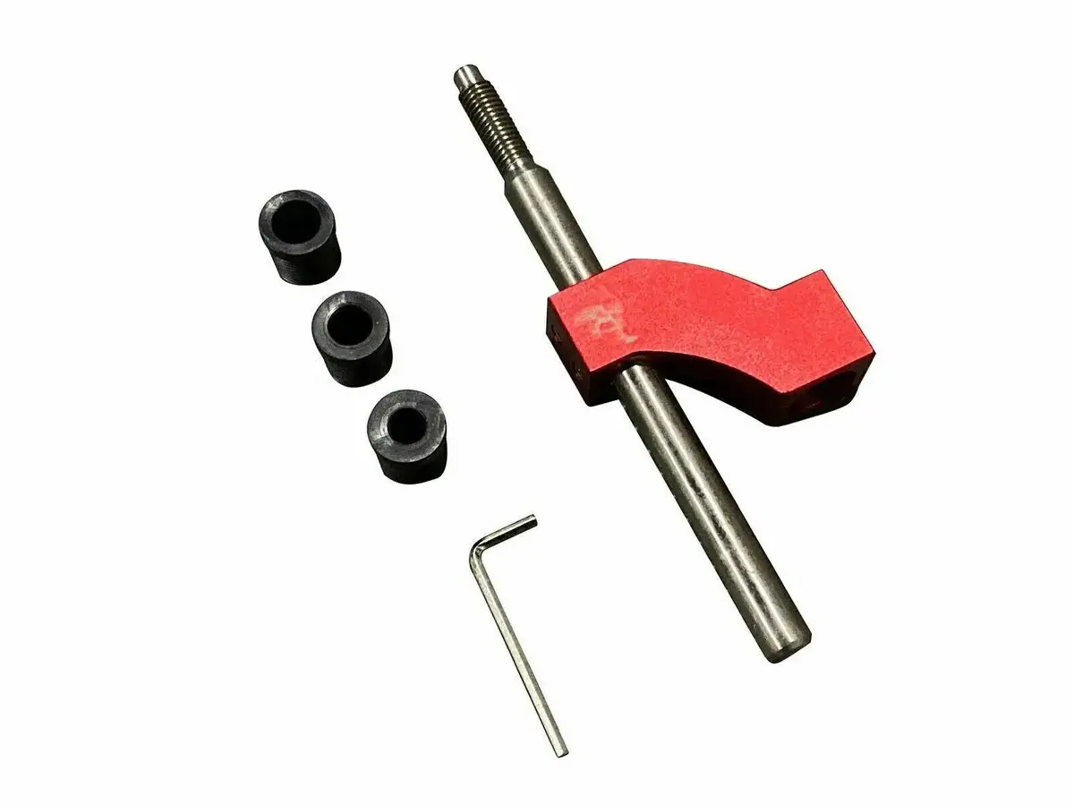 Adjustable M10 X 1.5 Shifter Extender Extension - Black 1