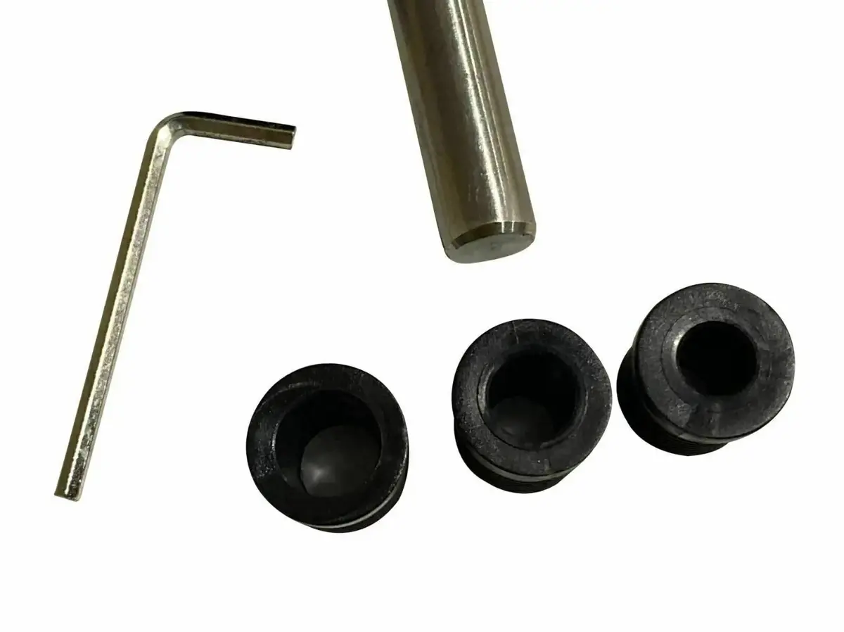 Adjustable Shifter Extender Extension M10 X 1.25 Black Aluminum Stainless Steel 1