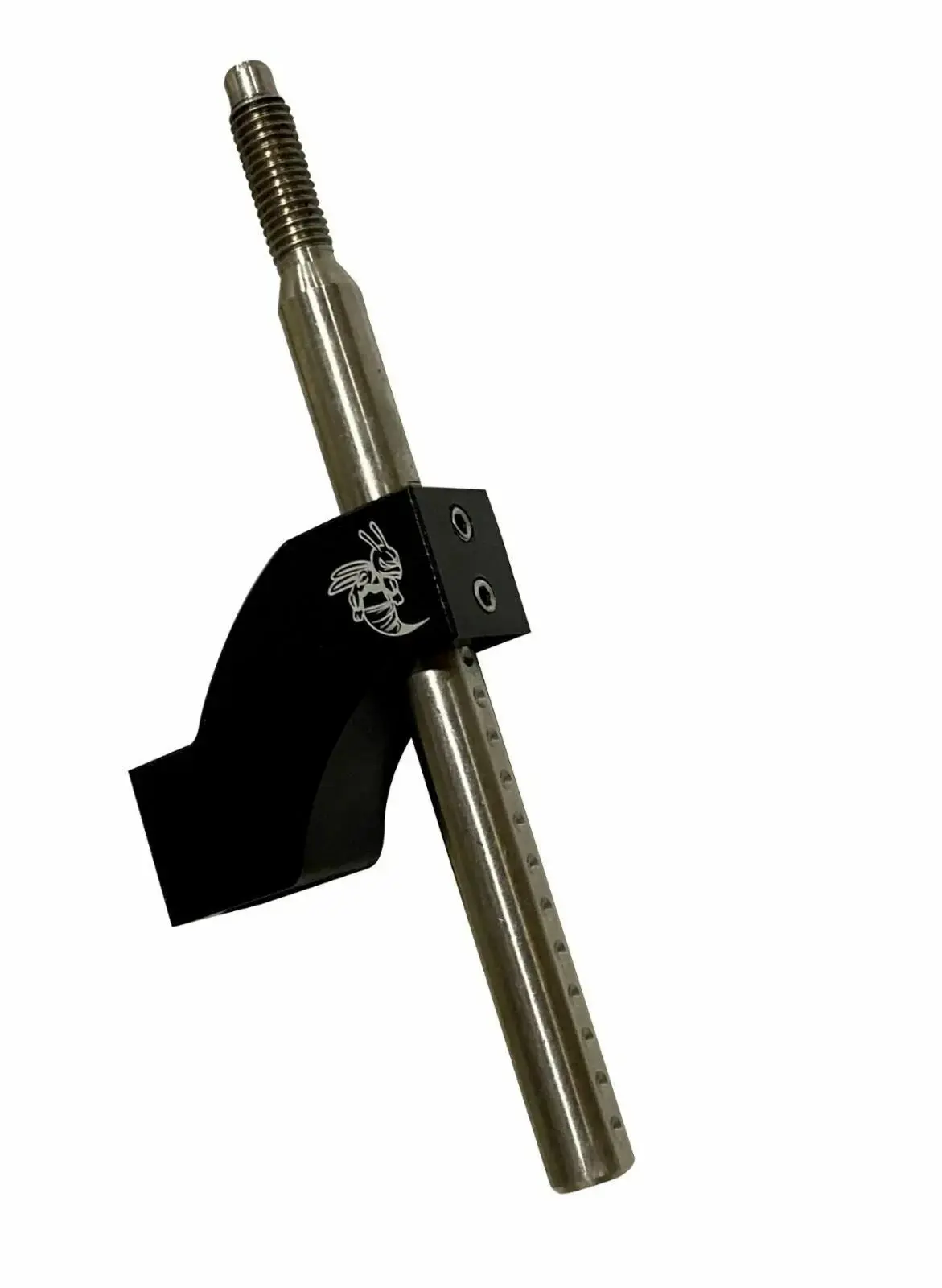 Adjustable Shifter Extender Extension M10 X 1.25 Black Aluminum Stainless Steel 1