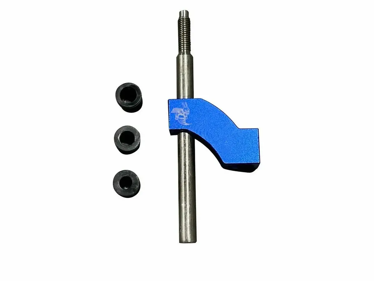 Adjustable M10 X 1.25 Shifter Extender Extension - Black 1