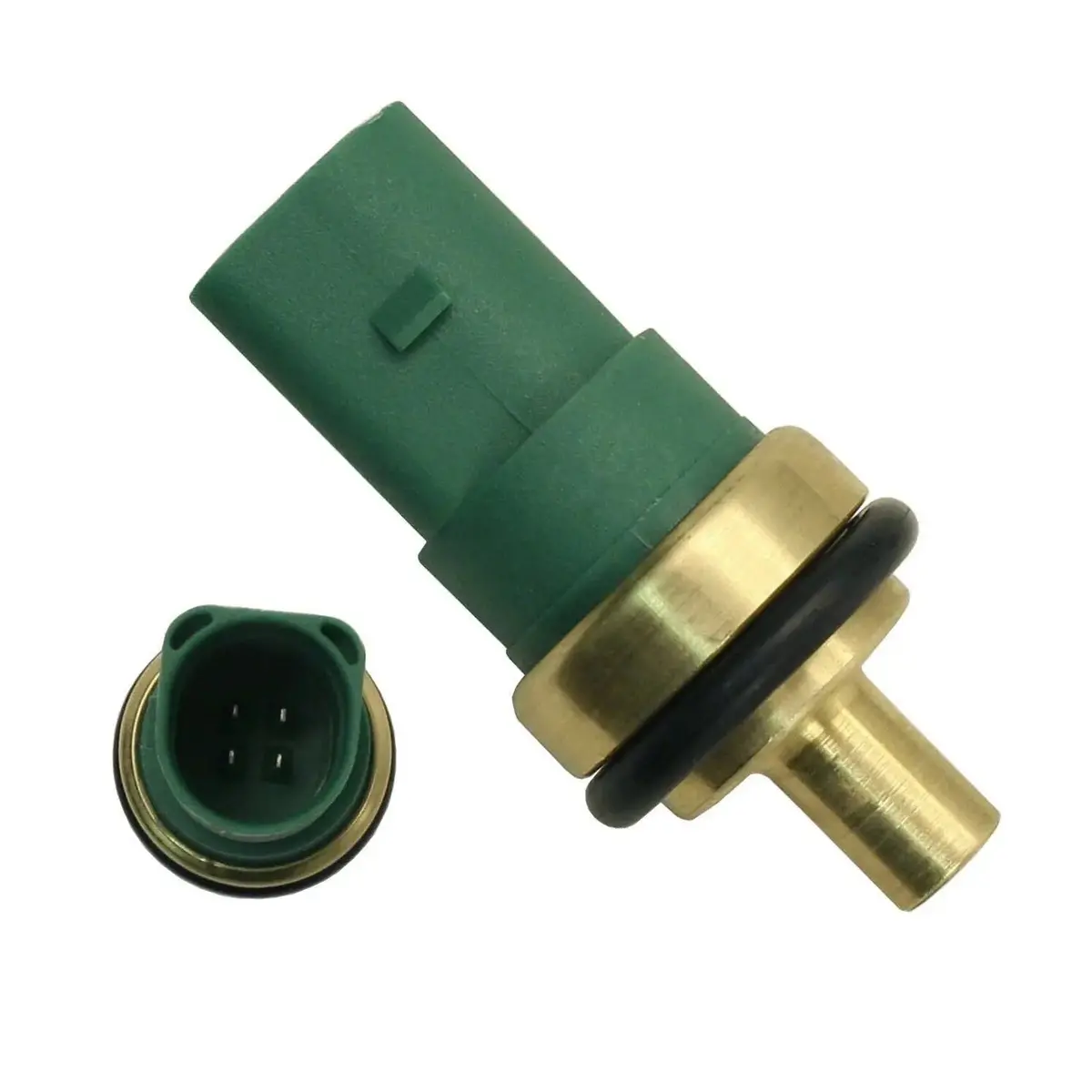 Audi B5 A4 1.8T Cast Aluminum Coolant Flange With Temperature Sensor 058121132C 1