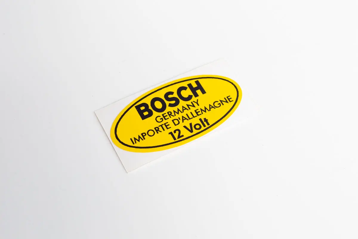 Bosch イグニッションコイル用デカール (12V) 1