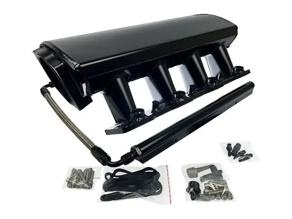 Ls Low Profile Metal Fabricated Intake Manifold 102Mm Cathedral 1