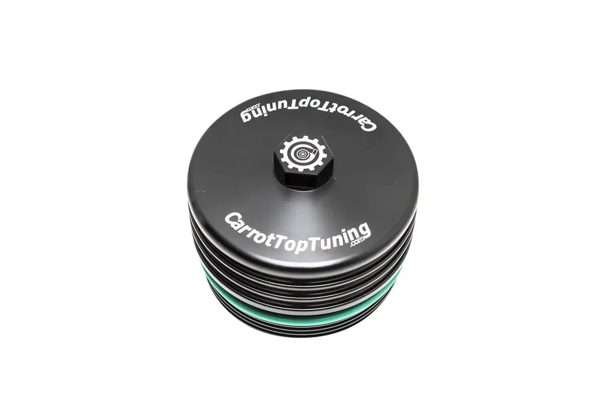 Bmw Billet Oil Filter Cap | N54 N55 S55 N52 N20 N26 | Black Finish 1