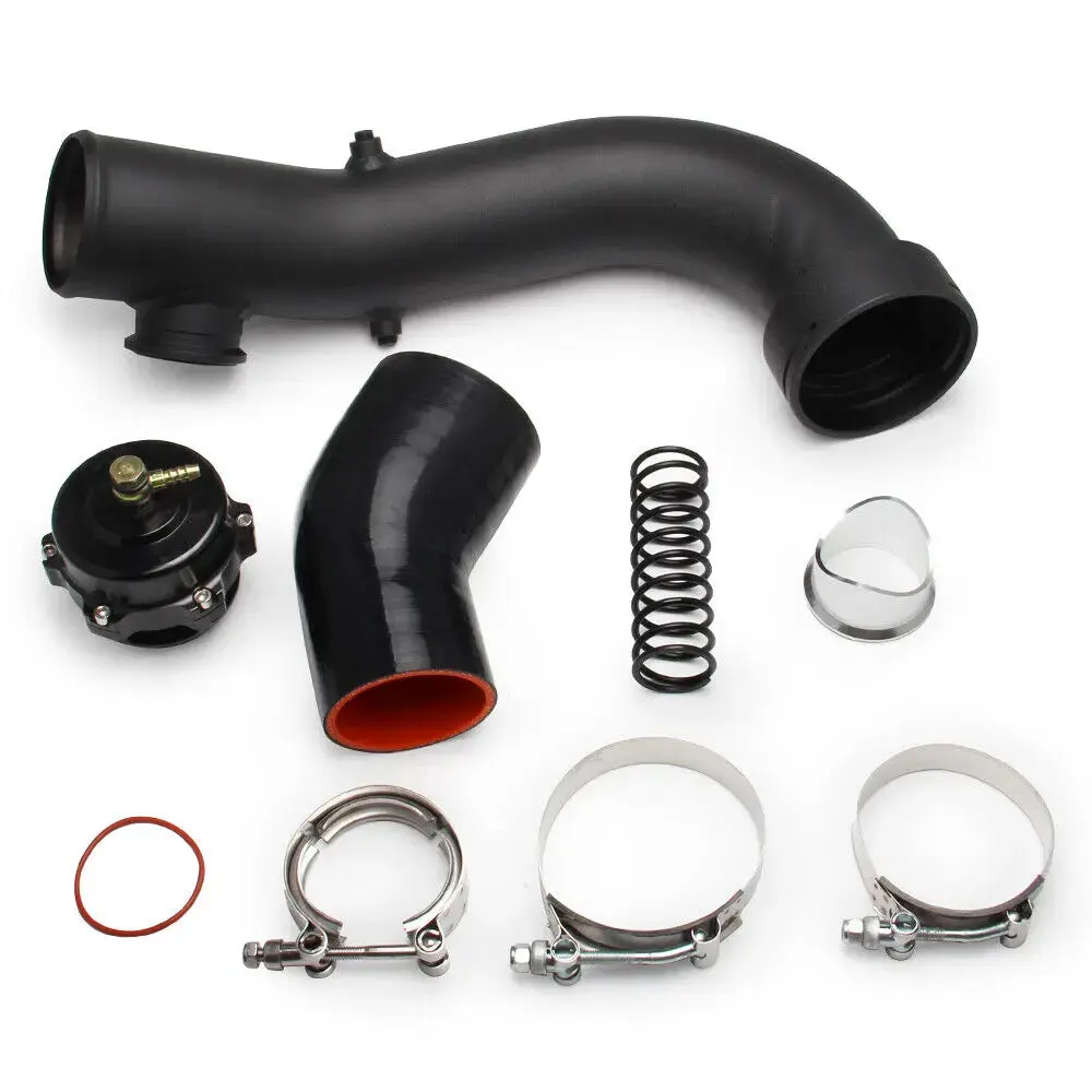 Bmw N54 Charge Pipe Kit + Tial Flange + 50Mm Bov For E88 E90 E92 E93 135I 335I 1