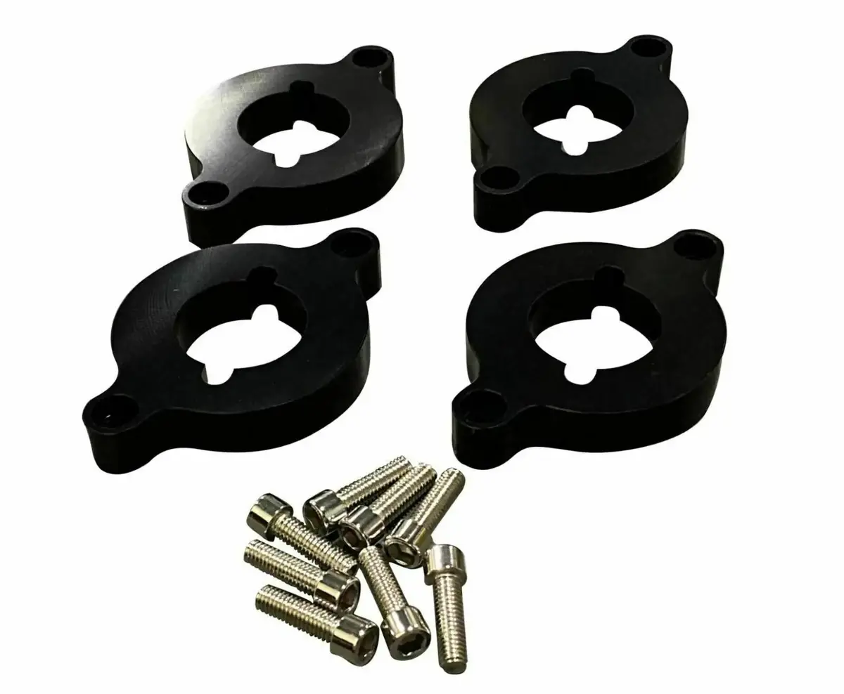 Billet Aluminum 1.8T To 2.0Tfsi Coilpack Adapter Plates For Vw Audi 1