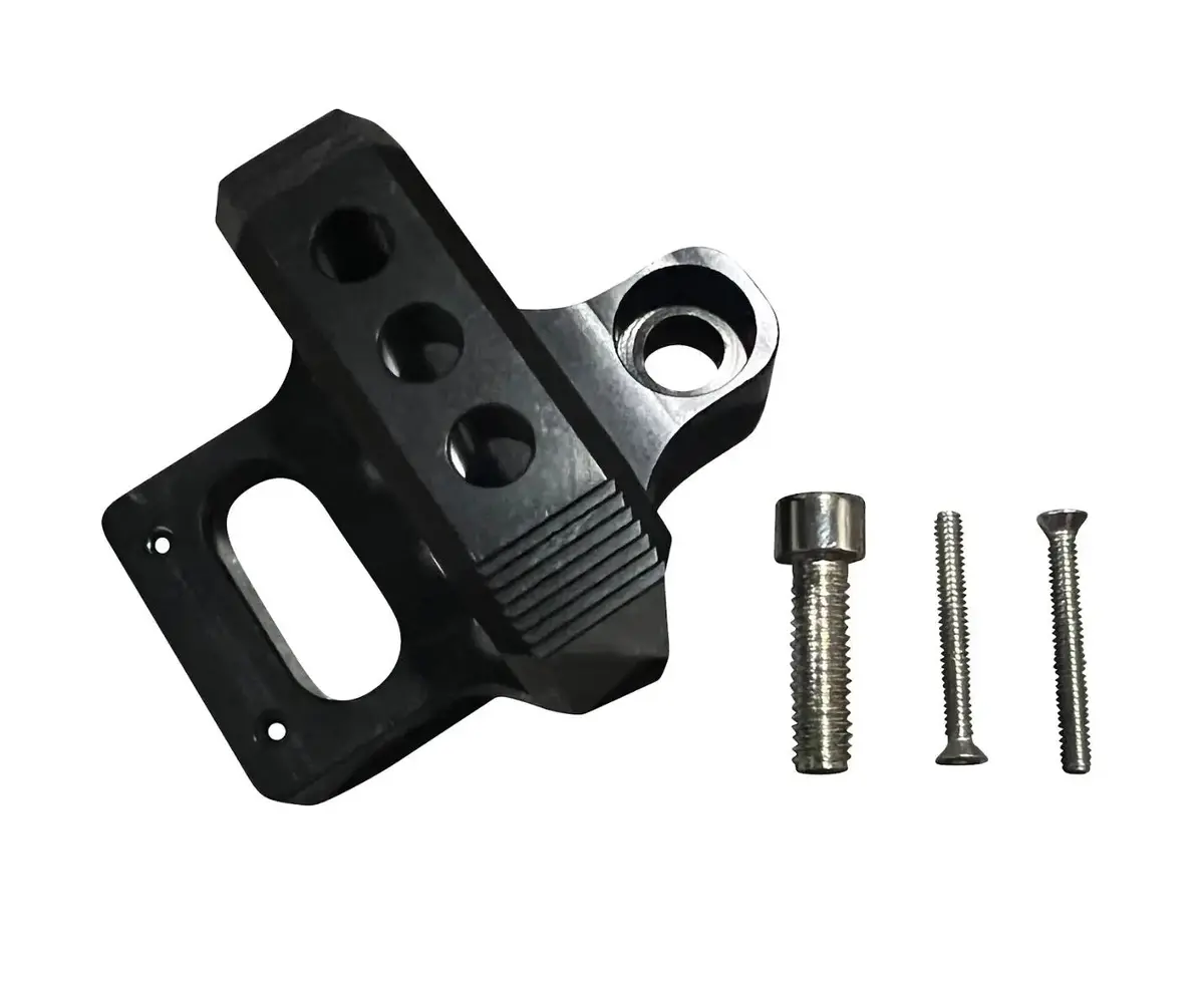 Billet 3 Port Boost Controller Solenoid Valve Mount Holder Bracket For Mac And Aem 1